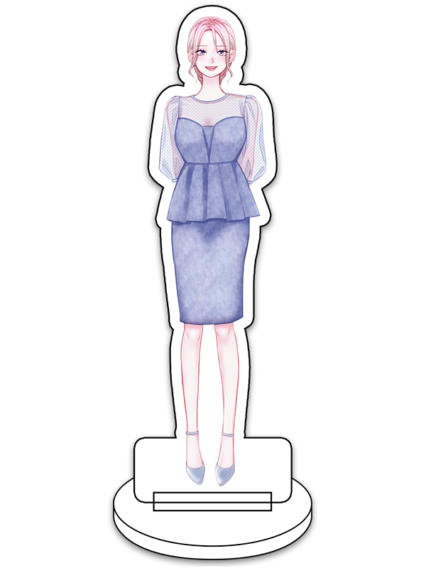 愛する夫と恋する彼とのアクリルスタンド