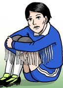 増田こうすけ劇場 ギャグマンガ日和 タテカラー版_第37幕、38幕_めざせプロサッカー選手　AJリーグ入門／ツルのおんがえし