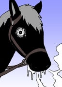 増田こうすけ劇場 ギャグマンガ日和 タテカラー版_第148幕_黒駒と調子丸