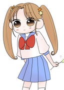 大多小夏は隠したい。_休載イラスト_猫と一緒♪（星崎Ver）