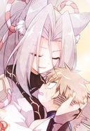 黒牛_水蓮と青灯